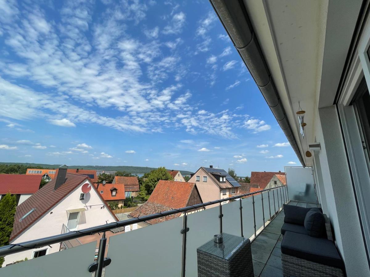 Ferienwohnung Seeblick Pleinfeld Dış mekan fotoğraf